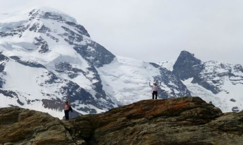 Zdjcie SZWAJCARIA / Szwajcaria / Gornergrat 3089m / rado wrd szczytw