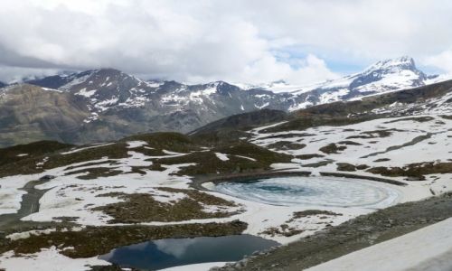 Zdjecie SZWAJCARIA / Szwajcaria / Gornergrat 3089m / gdzie nie spojrze gry -raj dla tych co je kochaj