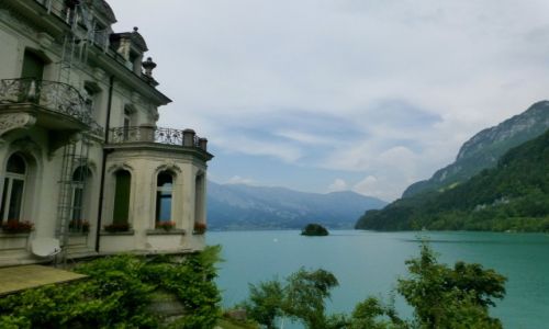 Zdjecie SZWAJCARIA / okolice Interlaken / Iseltwald / Seeburg nad jeziorem Brienzer