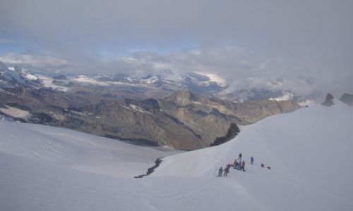 Zdjęcie SZWAJCARIA / Alpy / ok. Wisp / W drodze na Allalinhorn.