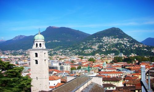 Zdjęcie SZWAJCARIA / brak / lugano / widoczek