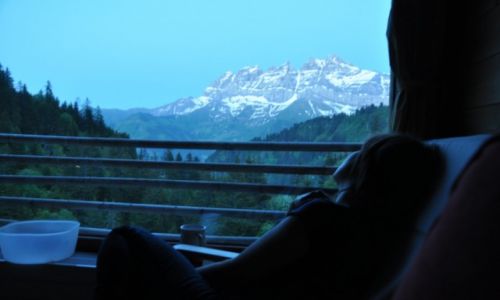 Zdjcie SZWAJCARIA / Portes du Soleil / Les Crosets / siedz i myl