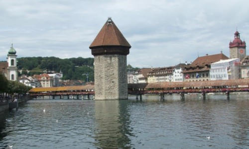 Zdjcie SZWAJCARIA / Kanton Lucerna / Lucerna / Kapliczny Most 