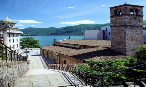 Zdjecie SZWAJCARIA / Lugano / Promenada nad jeziorem / Koci Santa Maria degli Angeli
