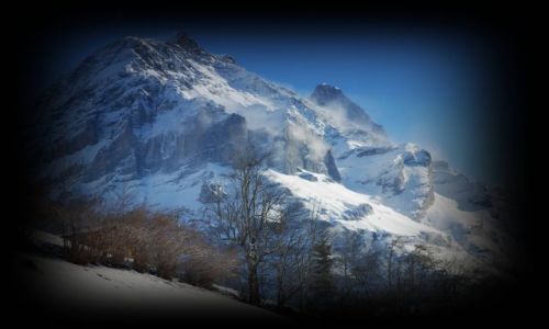 Zdjecie SZWAJCARIA / wallis / alpy / widoczek alpejski