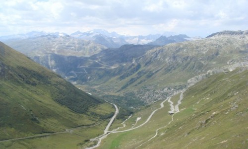 Zdjecie SZWAJCARIA / Furkapass / przecz  / przecz Furka