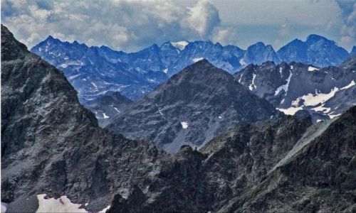 Zdjęcie SZWAJCARIA / brak / St. Moritz / Szczyty nad St. Moritz