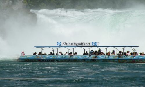 Zdjęcie SZWAJCARIA / Granica Kantonow Szafuza i Zurich / Rheinfall / Moje wedrowanie