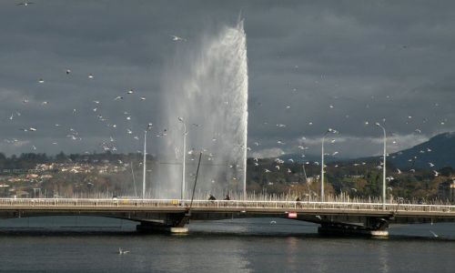 Zdjecie SZWAJCARIA / Geneve / Fontanna / Geneve