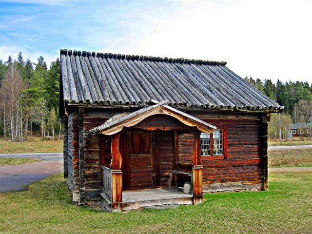 Zdjęcia: ALVROS, JAMTLAND, STARA CHATKA, SZWECJA Zdjęcia: ALVROS, JAMTLAND, STARA CHATKA, SZWECJA