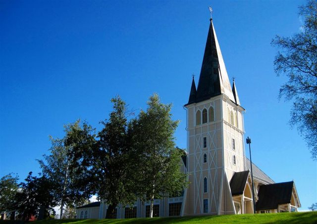 Zdjęcia: ARVIDSJAUR, NORRBOTTEN , KOŚCIÓŁ W ARVIDSJAUR , SZWECJA Zdjęcia: ARVIDSJAUR, NORRBOTTEN , KOŚCIÓŁ W ARVIDSJAUR , SZWECJA