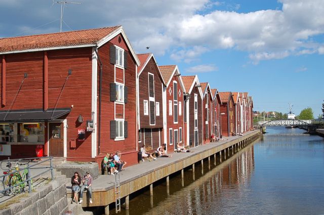 Zdjęcia: Hudiksvall, Halsingland, Hudiksvall, port, SZWECJA Zdjęcia: Hudiksvall, Halsingland, Hudiksvall, port, SZWECJA