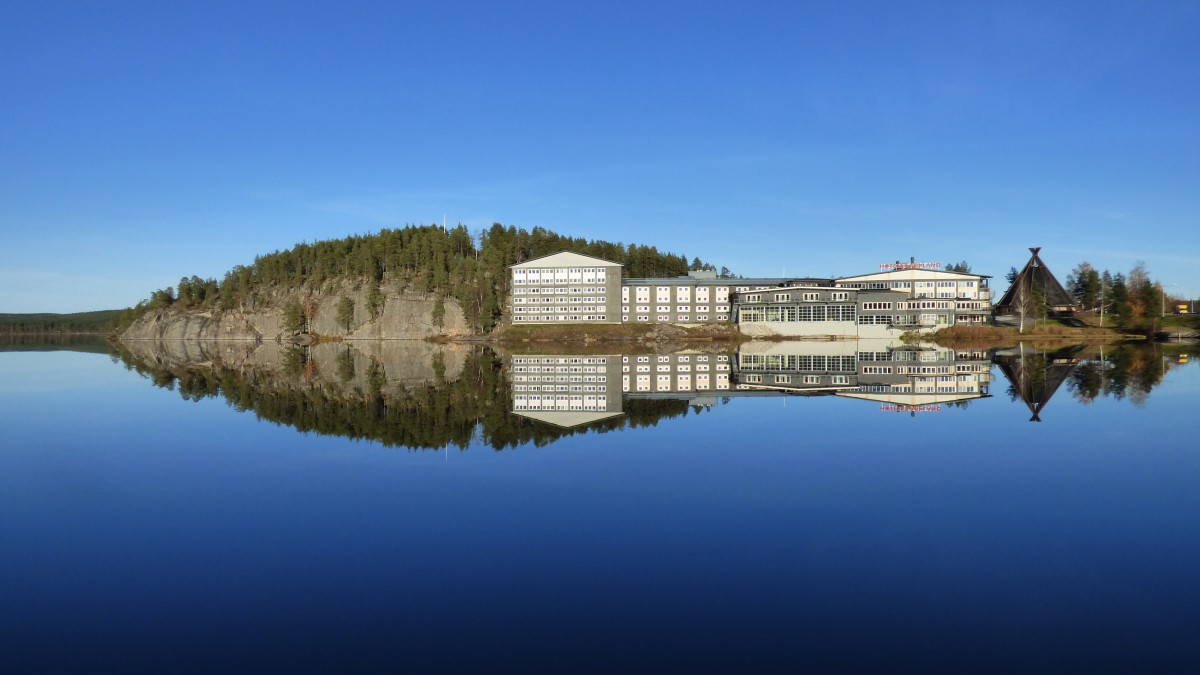 Zdjęcia: Lyckselle, Vasterbotten, Hotel na skale, SZWECJA Zdjęcia: Lyckselle, Vasterbotten, Hotel na skale, SZWECJA