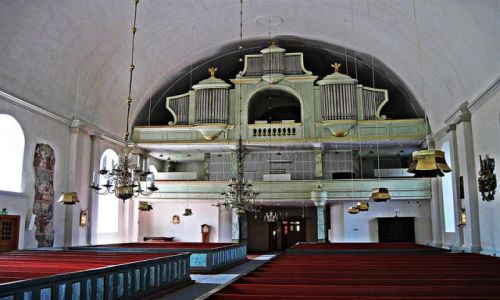 Zdjęcie SZWECJA / DALARNA / DALA HUSBY / KOŚCIÓŁ W DALA-HUSBY