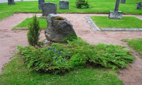 Zdjcie SZWECJA / DALARNA / HEDEMORA / NA SZWEDZKIM CMENTARZU