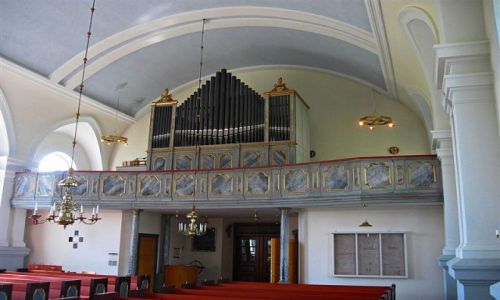 Zdjecie SZWECJA / VASTMANLAND / ENGELSBERG / KOCIӣ W ENGELSBERG