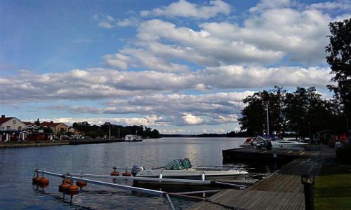 Zdjęcie SZWECJA / OREBRO / ASKERSUND / WIDOK Z PRZYSTANI