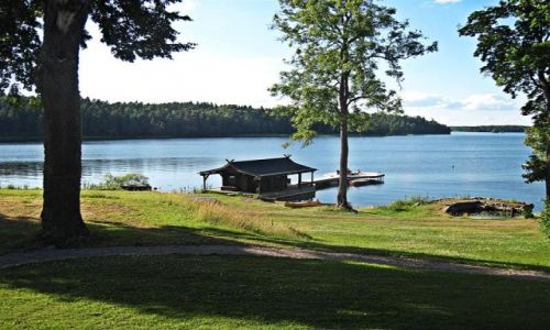 Zdjecie SZWECJA / SODERMANLAND / OKOLICE SPARREHOLM / ROCKELSTAD  SLOTT