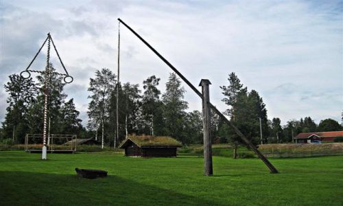 Zdjcie SZWECJA / DALARNA / MALUNG / W SKANSENIE