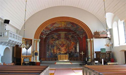 Zdjęcie SZWECJA / VASTMANLAND / SURA / KOŚCIÓŁ W SURA