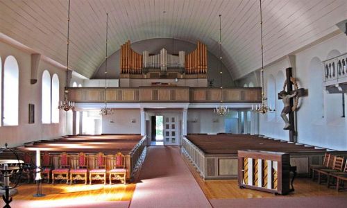 Zdjęcie SZWECJA / VASTMANLAND / SURA / KOŚCIÓŁ W SURA