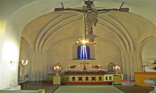 Zdjcie SZWECJA / VASTMANLAND / BADELUNDA / KOCIӣ  W  BADELUNDA
