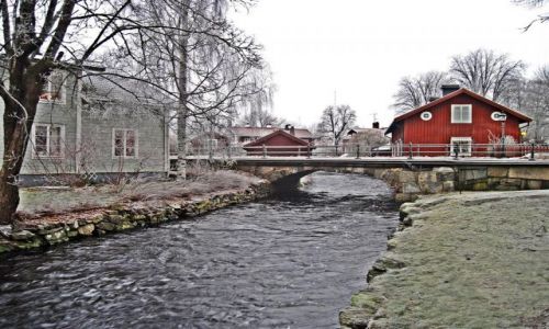 Zdjecie SZWECJA / VASTMANLAND / NORBERG / NOWOROCZNY  PORANEK