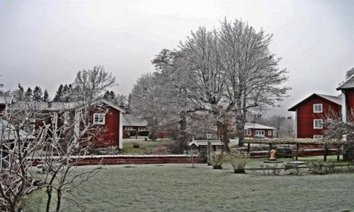 Zdj�cie SZWECJA / VASTMANLAND / NORBERG / SZADZI�  MALOWANE