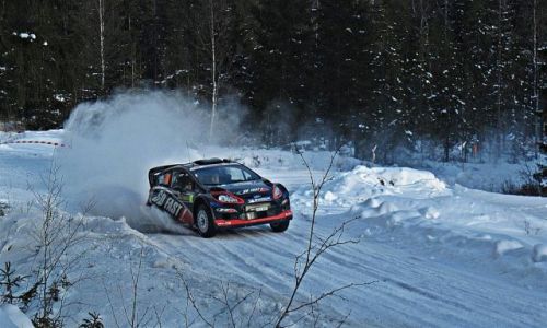 Zdjęcie SZWECJA / DALARNA / FREDRIKSBERG / RAJD  ZIMOWY SZWECJI