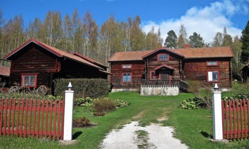 Zdjcie SZWECJA / DALARNA / OKOLICE RATTVIK / DALARNOWSKIE   DACZE