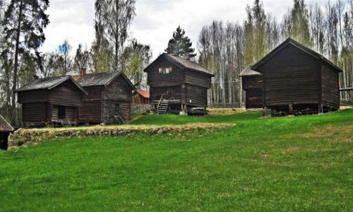 Zdjcie SZWECJA / DALARNA / RATTVIK / STARY  RATTVIK