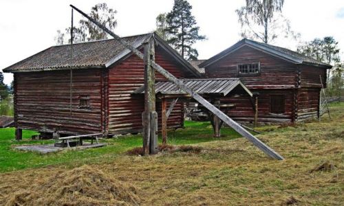 Zdjecie SZWECJA / DALARNA / RATTVIK / STARY  RATTVIK