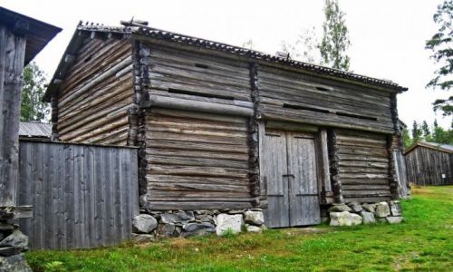 Zdjcie SZWECJA / VASTERNORRLAND / HARNOSAND / SKANSEN  W  HARNOSAND