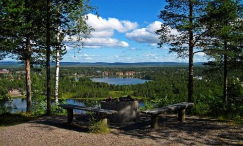Zdjecie SZWECJA / NORRBOTTEN -LAPONIA / ARVIDSJAUR  / TYLKO  GRILOWA