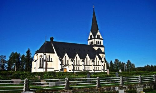 Zdjecie SZWECJA / VASTERBOTTEN / VINDELN / KOCIOY   W  VINDELN