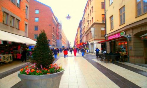 Zdjecie SZWECJA / Stockholms Lan / Sztokholm / Deptak