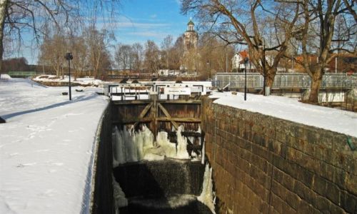 Zdjecie SZWECJA / VASTMANLAND / FAGERSTA-STROMSHOLMS KANAL / LUZA  VICTORIA