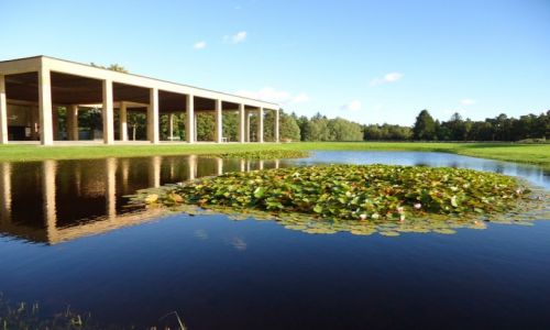Zdjecie SZWECJA / Sztokholm / Skogskyrkogarden / Cmentarz Leny