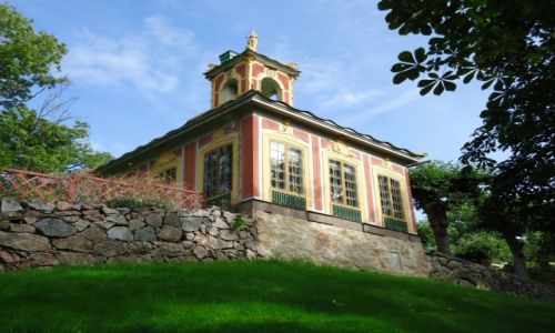 Zdjęcie SZWECJA / Sztokholm / Sztokholm, Drotningholm / Pawilon chiński