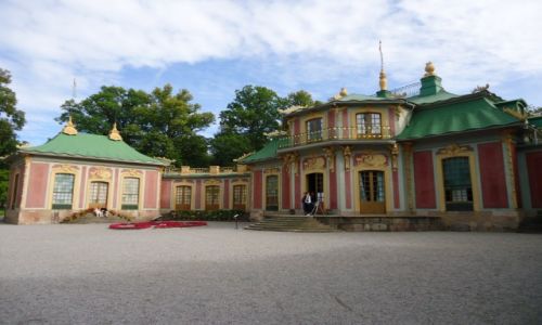 Zdjęcie SZWECJA / Sztokholm / Sztokholm, Drotningholm / Pawilon chiński (2)