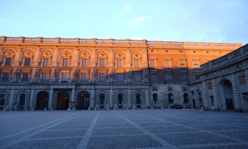Zdjcie SZWECJA / Sztokholm / Gamla Stan / Zamek / paac krlewski