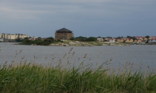 Zdjecie SZWECJA / Blekinge / Karlskrona / Stara prochownia na wyspie