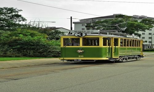 Zdjcie SZWECJA / skane / malmo / stary tramwaj