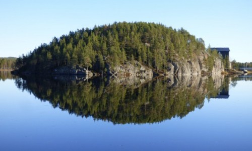 Zdjecie SZWECJA / Vasterbotten / Lyckselle / Hotel na skale