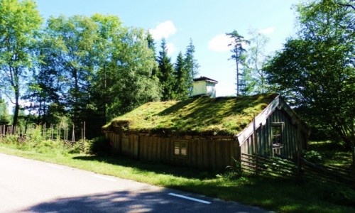 SZWECJA / Poudniowa Szwecja / okoo 200 km. od Ystad / a za jeziorem przytulny domek