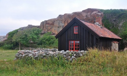 Zdjcie SZWECJA / Szwecja zachodnia / Lysekil / Chatka nad morzem