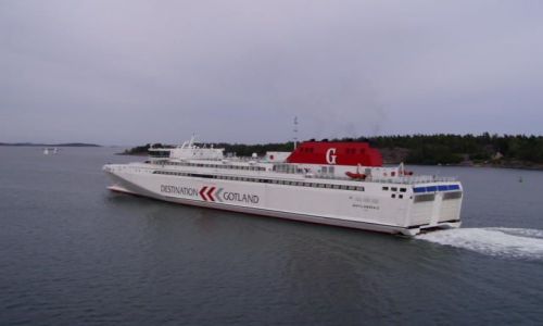 Zdjęcie SZWECJA / nyneshamn / port / prom