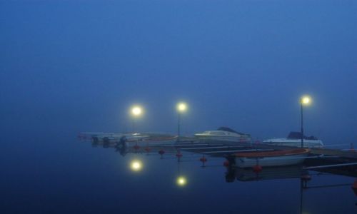 Zdjecie SZWECJA / Halsingland / Borka / Borka noc