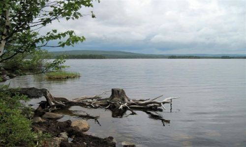 Zdjcie SZWECJA / VASTERNORRLAND / JEZIORO Hallbymagasinet / JEZIORO HALLBYMAGASINET