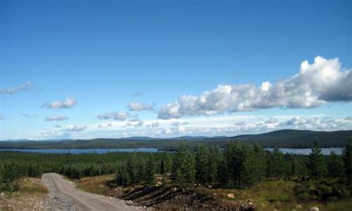 Zdjcie SZWECJA / VASTERBOTTEN-LAPONIA / OKOLICE MALA / UROKI LAPONII-2